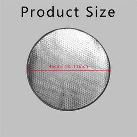 Steering Wheel Sun Shade Cover, Cooling Steering Wheel Cover, Anti-Heat Aluminum Foil Steering Wheel Cover, Steering Wheel Sun Block, Steering Wheel Covers Car Accessories for Cars, Trucks, SUVs