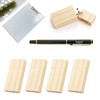 Yaxiny 5-Pack 8GB USB Flash Drive Ahorn Holz 2.0 USB