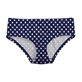 City Threads Traje de baño para niña UPF50+ con protección contra erupciones, Azul marino con lunares blancos., 7