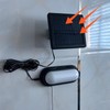 Joyzan Solar Wall Pendant Light, Mounted Outdoor Powered LED Shed