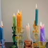 Candlestock Hippie Drippy Drip Candles - Pack of 6 Dripping