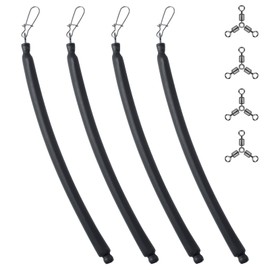 Dragging Weights for Catfishing Trolling, Drifting Dragging Sinkers, Bottom Search Lead Stick Weights and 3 Way Rig (2OZ, 4-PCS)