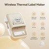 NIIMBOT B21 Label Maker Machine,Bluetooth Barcode Label Printer Printing Size