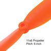 QUARKZMAN 1160 Propellers 11 x 6 Prop 2 Vane Wheel