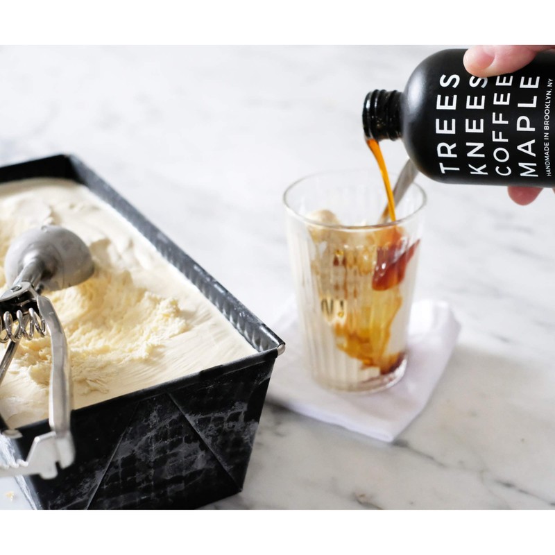 Trees Knees Coffee Maple Syrup, Grade-A Organic Maple Syrup with