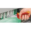 クニペックス KNIPEX 1391-200 エレクトロプライヤー オープンスプリング付 (SB)