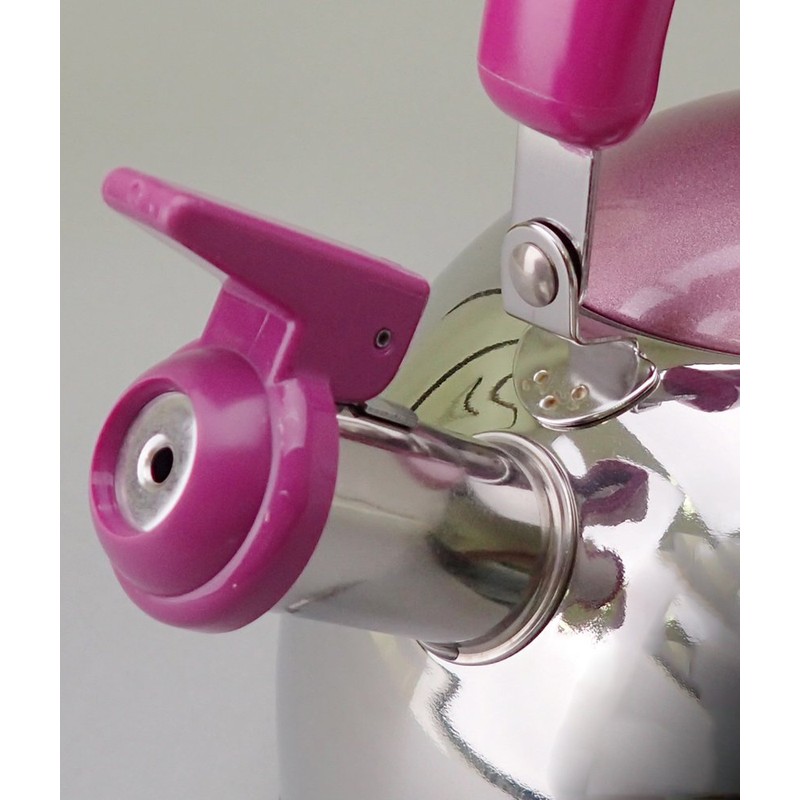 Yoshikawa Wa-Toon SJ1686 BOTAN Whistle Kettle, 0.6 gal (1.8 L)