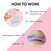 PERMANIA Lash Lift Ribbon, 5Pcs Silicone Eyelash Rods Ribbon Soft