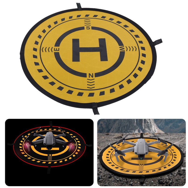 Drone FastFold Parking Apron Landing Pad with Night Light Fit