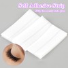 40PCS Self Adhesive Eyelashes Strips Tape Waterproof Lash Buddy Glue