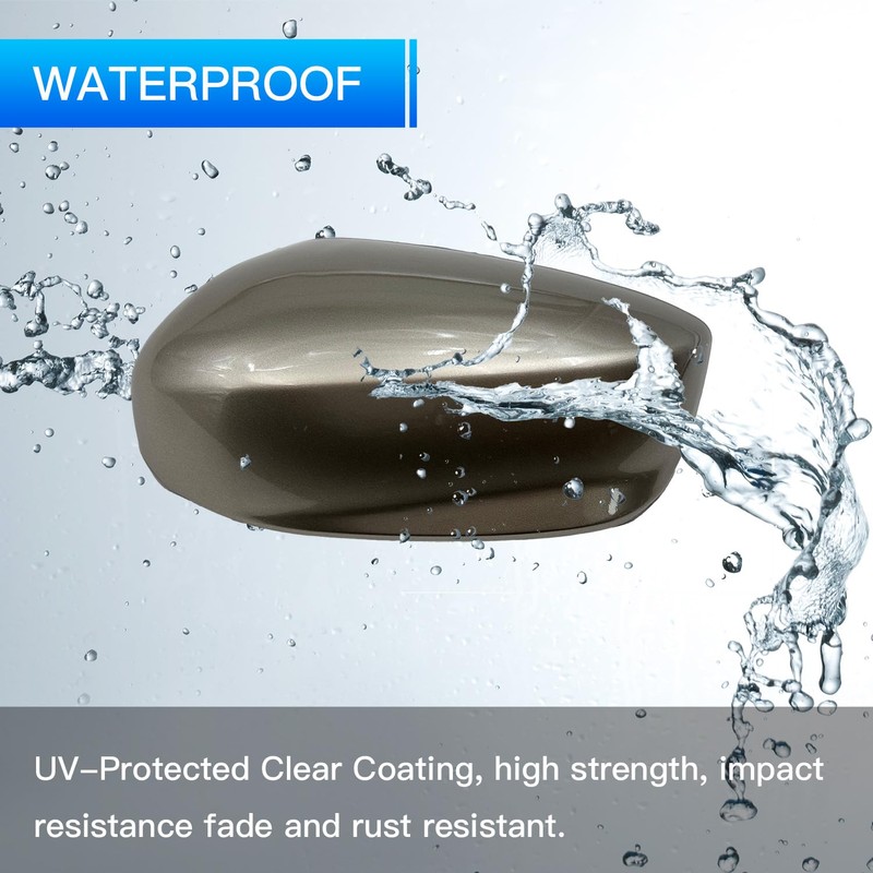 LAUBDGIE Passenger Right Side Mirror Cover Cap Compatible with Honda