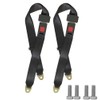 2 Pack Universal Seat Belt,2 Point Safety Seat Belts, Adjustable