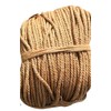 Natural Brown Jute Rope Hessian Braided Twisted Rustic Shabby Burlap