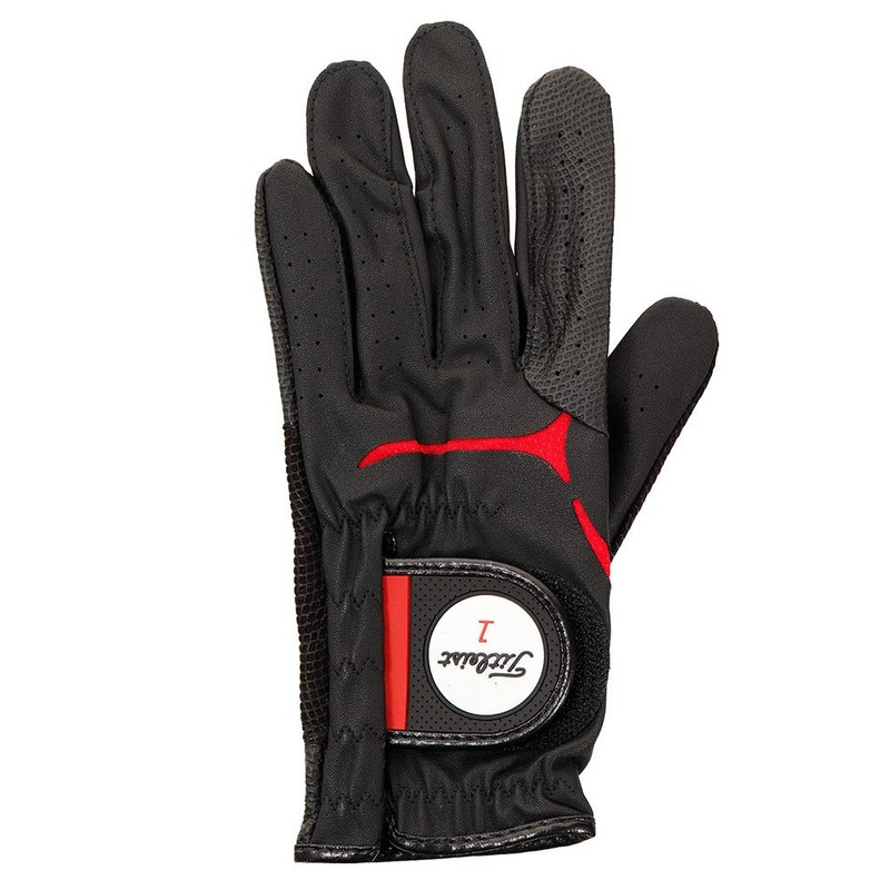 Titleist Men's TG39 Golf Glove Black 22cm Left Hand