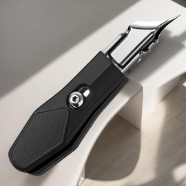 Slanted Nail Clippers, Curved Toenail Clippers, Professional Precision Cutter Trimmer Tools for Seniors Grooming Foot Manicure Pedicure Travel