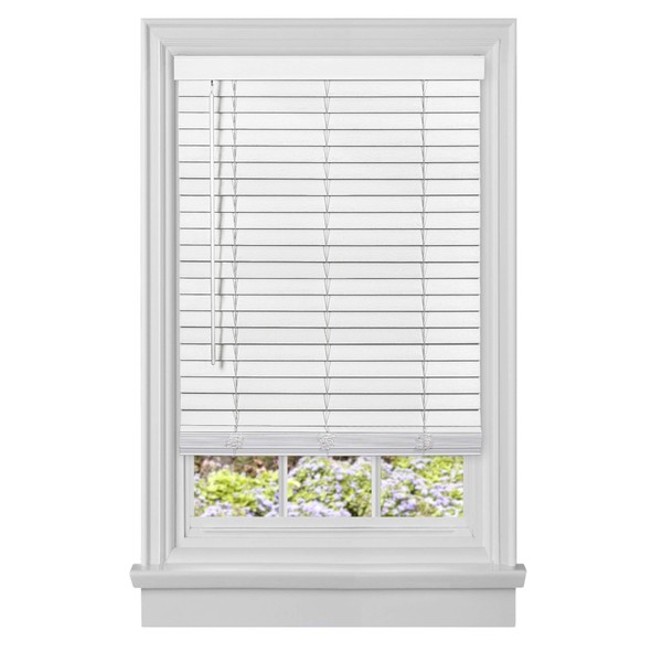 Ergode Cordless GII Madera Falsa 2" Faux Wood Plantation Blind