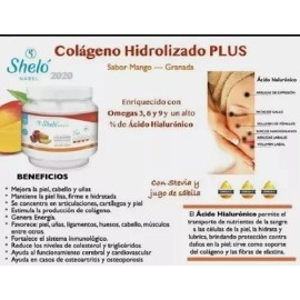 Acido Hialuronico Colag Mango Granada 450g Shelo Nabel S401                                                                                           