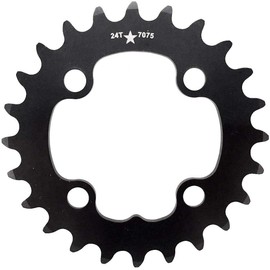 USAMade 64mm BCD 22T 4-Bolt SharkTooth Pro Mountain Chainring Made in USA