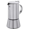 Cilio Espresso Maker Aida for 4 Cups, Silver