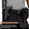 Molle Handcuff Holster, Handcuff Pouch for Duty Belt Vest, Handcuffs