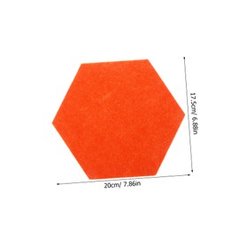 Gatuida 12Pcs Felt Mat Wall Decor for Office Home Soundproofing Bulletin Board Felt Tiles for Kindergarten Living Bedroom Decoration