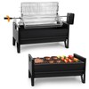Onlyfire 2 IN 1 Charcoal Grill Rotisserie Kit with 3