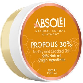 Propolis Ointment, Natural Ointment for Skin Irritations, Dry and Cracked Skin with 30% Propolis, 40 ml