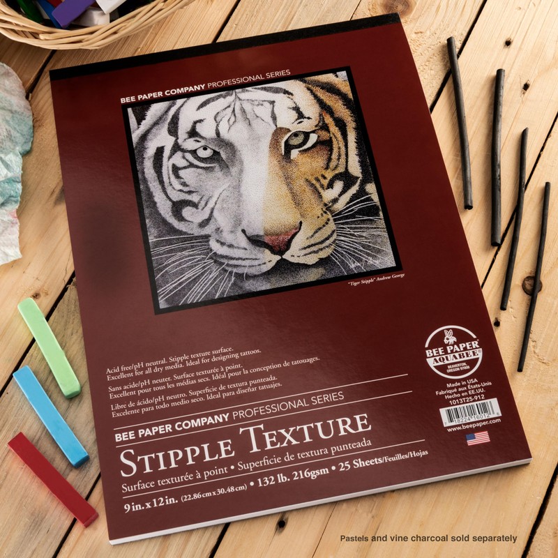 Bee Paper Coquille Stipple - Textured Drawing Paper - 23