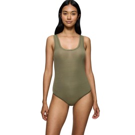 Triumph Women's Beauty Layers Body Shirt, Sage Green, L
