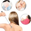 zoerbufan 2 PCS Back Scratcher Extendable, Stainless Steel Back Scratcher