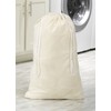 Whitmor Natural Cotton Laundry Bag