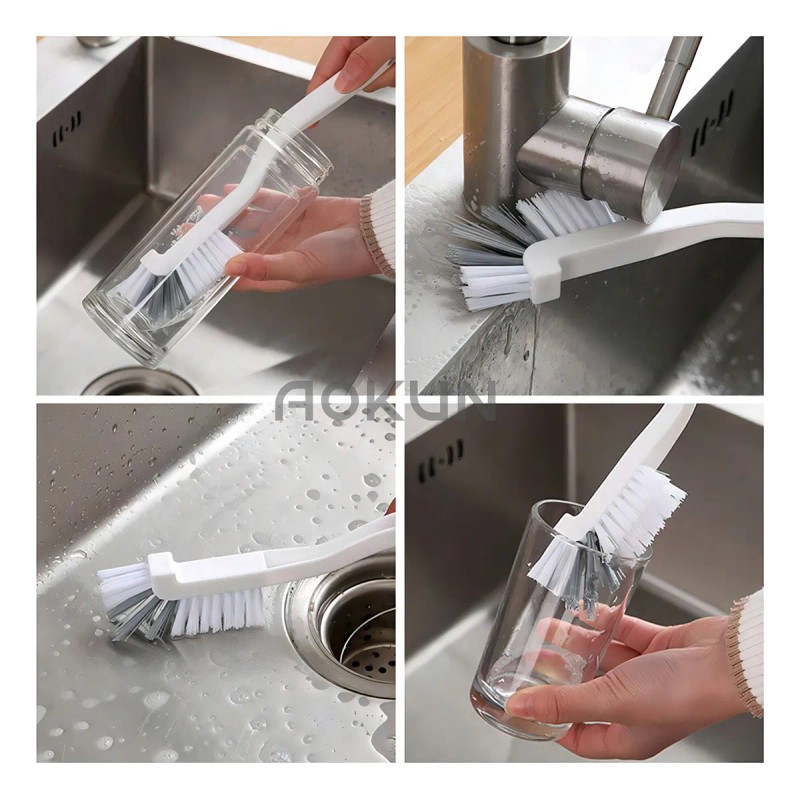 AOKUN 5pz Cepillo De Limpieza De Grietas Para Baño Cocina
