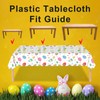 YIAJIA Easter Table Cloth, Easter Table Decorations, Easter Egg Hunt