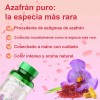 Gwynne Azafrán Puro Orgánico 5mg Extracto Saffron Feliz Aumentar Energía