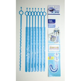 COSRAMY Ghost Drain Hair Collector and Disposable Hair Catcher for All Showers, Baths, and Sinks(8 Pack)