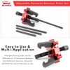 BILITOOLS Harmonic Balancer Puller Set, Adjustable 3-Jaw Puller for Removing