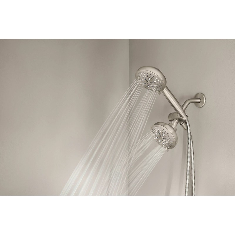 Moen Hydro Energetix High Pressure Dual Shower Head with Handheld