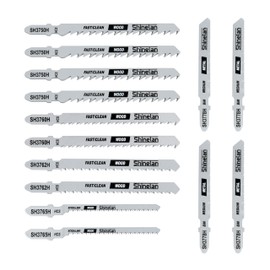 DW3742C Jigsaw Blades Set with Case T-Shank for DEWALT DCS331B Jig Saw, fits Wood, Plastic and Metal Cutting