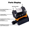 Inline Cord Switch with 3FT Cable Piggyback Plug(3-Pronged), IP67 Waterproof
