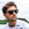 KINGSEVEN Fashion Polarized Sunglasses for Men Women UV400 Protection Ultralight