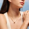 M MOOHAM Pearl Necklaces for Women - Dainty Minimalist Gold