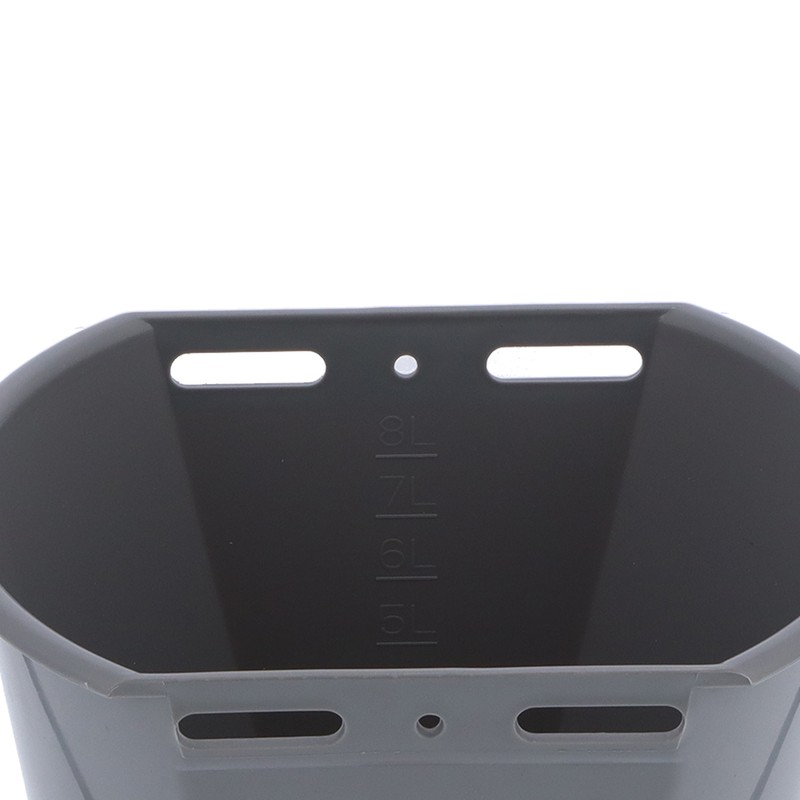 8L Plastic Feeder Bucket with Nipples Check Valves Feeding Equipment