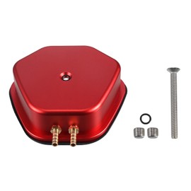 FUWTLP Billet Aluminum Valve Cover For Predator 420cc Non-Hemi For Honda GX390 GX270 and 13/15hp Engine Mini Bike Go Kart Red