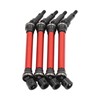 4Pcs RC Driving Front Rear Drive Shaft Drive Axle Steel