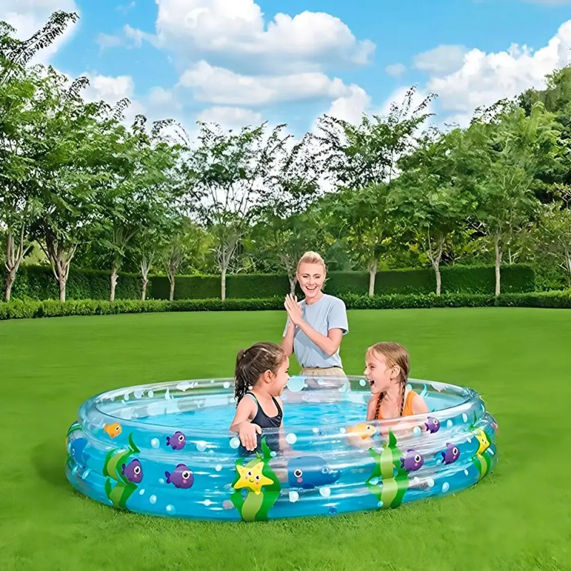 Alberca inflable redonda Bestway Deep Dive 51005 Anillo de 1.83m