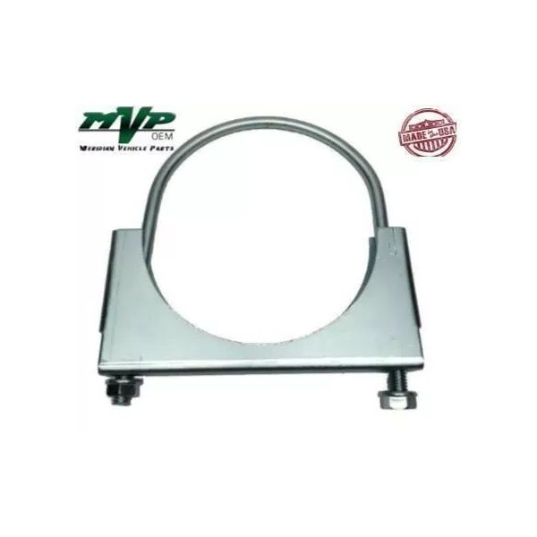 Meridian Vehicle Parts MVP 5" Saddle Type Round U-Bolt Exhaust