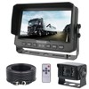7" 1080P AHD Wired Reverse Rear View Backup Camera System,