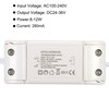 PATIKIL 8-12W 280mA LED Driver, AC 100-240V Output 24-36V DC
