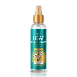 Brzeaf Heat Protectant Spray 150ml | Vegan and Professional Heat Damage Protection with Keratin, Heat Protection Spray for Hair- Smooth & Shiny Results, for All Hair Types