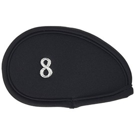 Daiya Golf HC-411 Iron Cover 411, Sold Separately, Black (8)